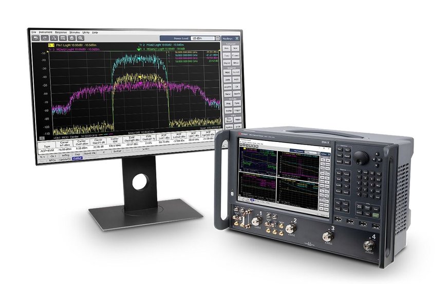 Keysight stellt den ersten Mittelklasse-Netzwerk-Analysator vor, der schnelle und genaue EVM-Messungen ermöglicht
